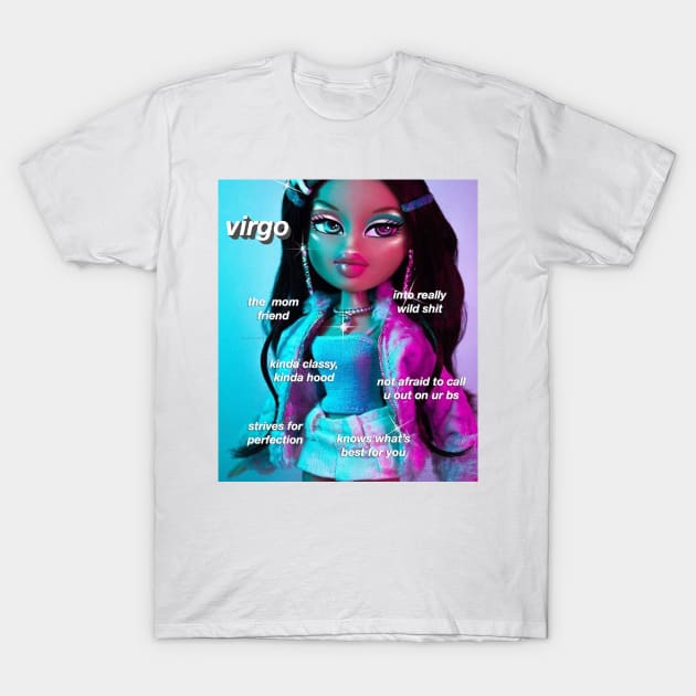 Virgo bratz T-Shirt by ematzzz